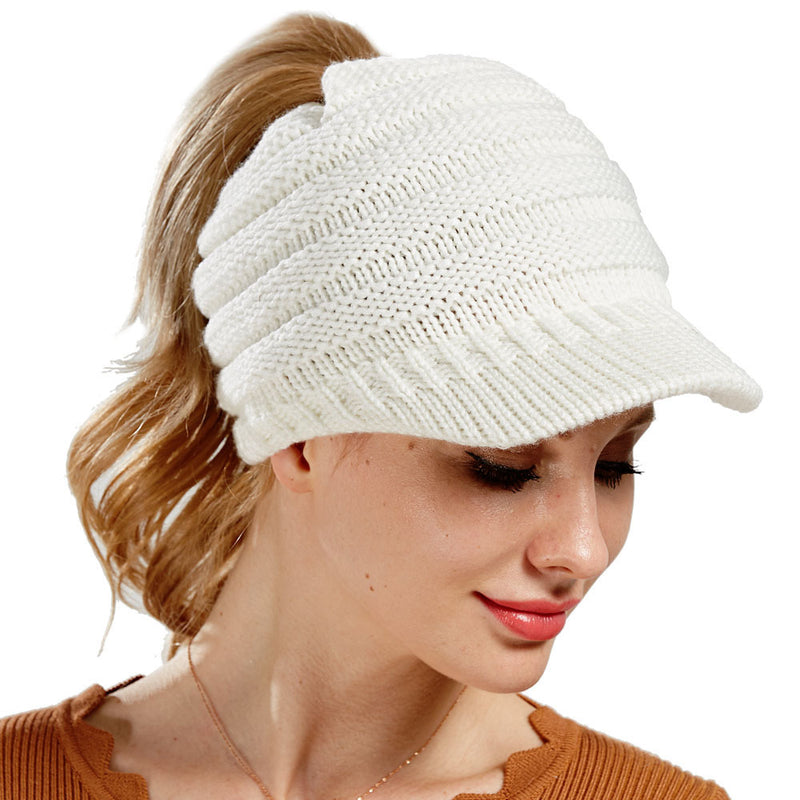 Female Soft Knitting Caps