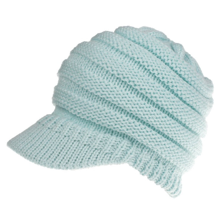 Female Soft Knitting Caps