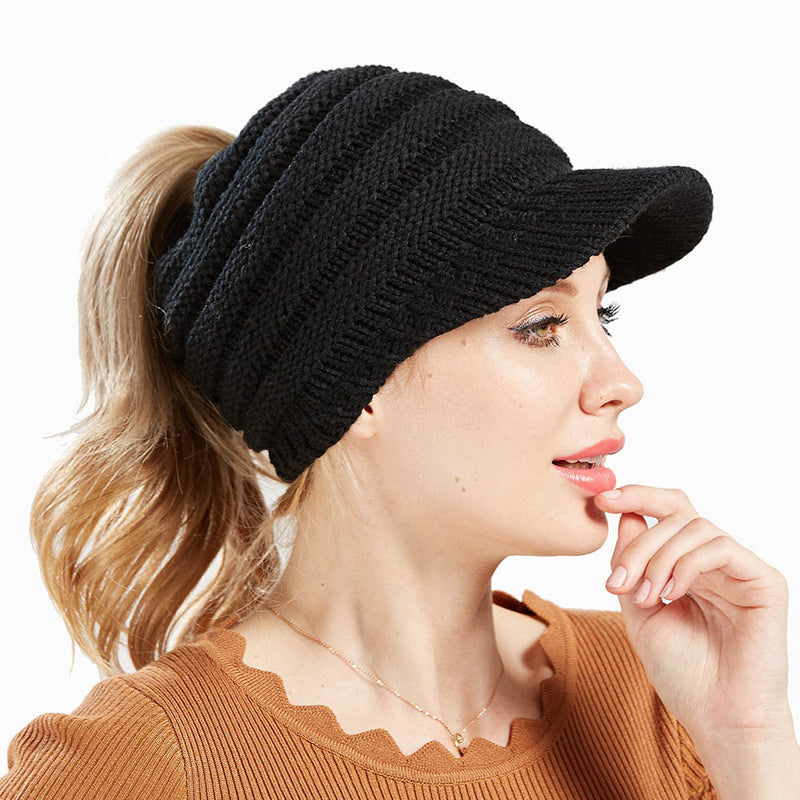 Female Soft Knitting Caps