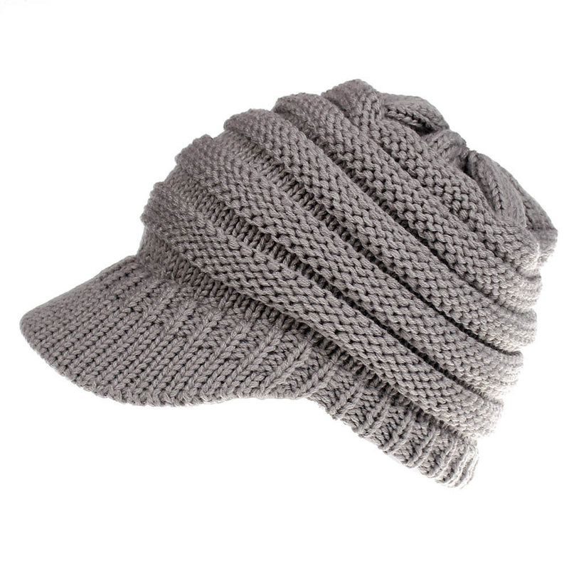 Female Soft Knitting Caps