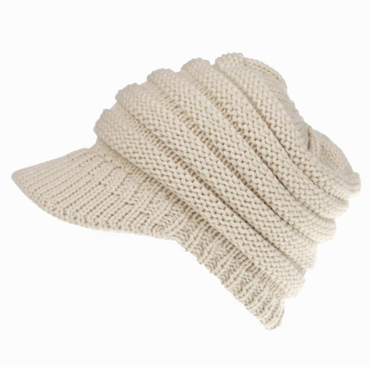 Female Soft Knitting Caps