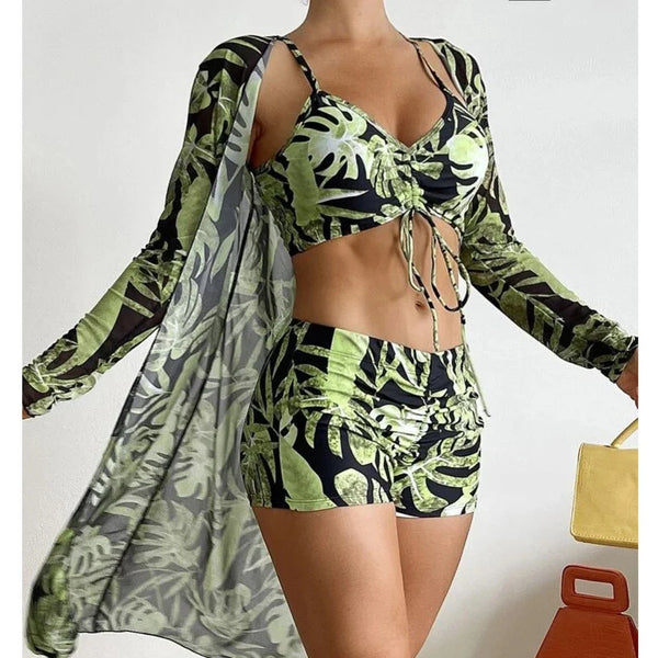 Female Swimwear Push Up For Beach Wear