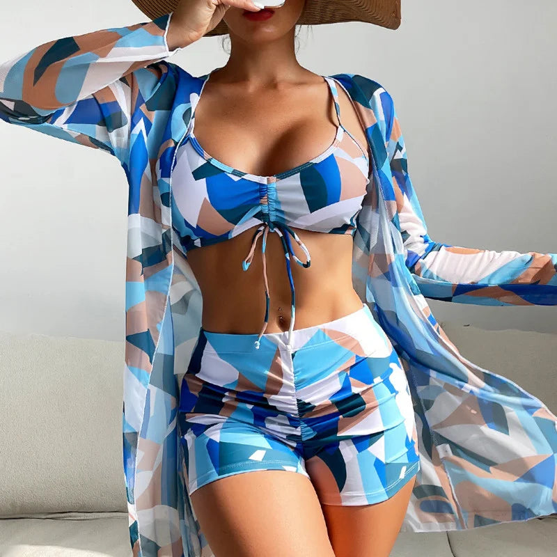 Female Swimwear Push Up For Beach Wear